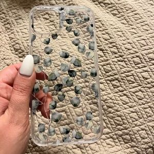 iPhone 13 eucalyptus print case